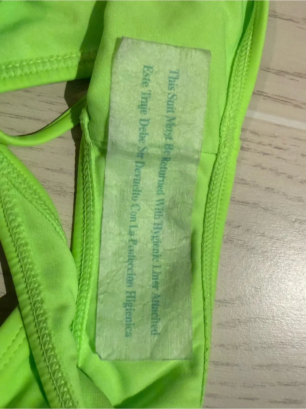 Xhilaration Neon Green Side Tie Bikini Bottom‎ Juniors Small NWT